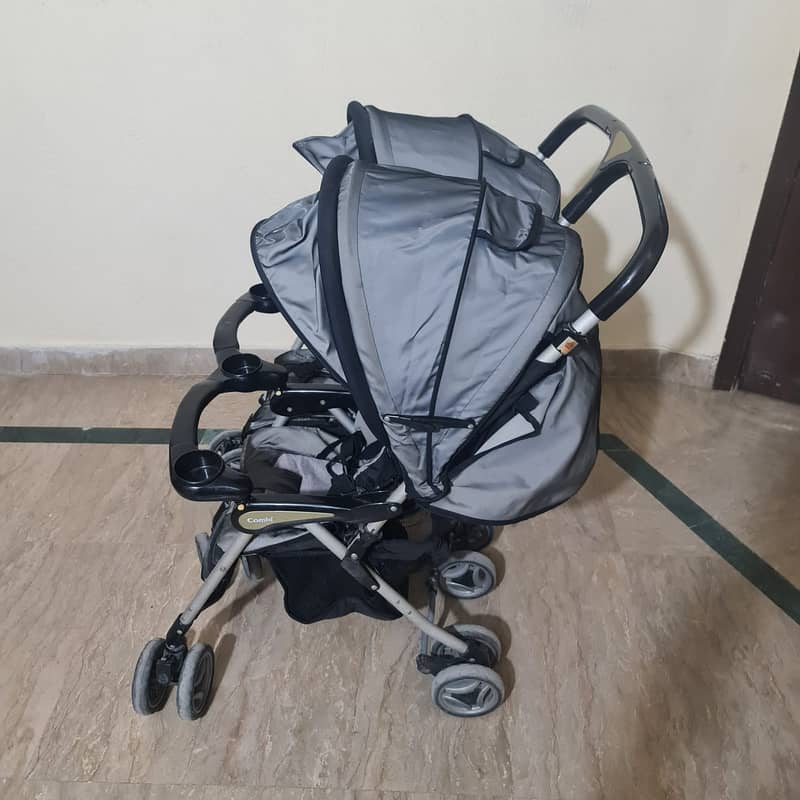 Imported Double Pram for Baby 1