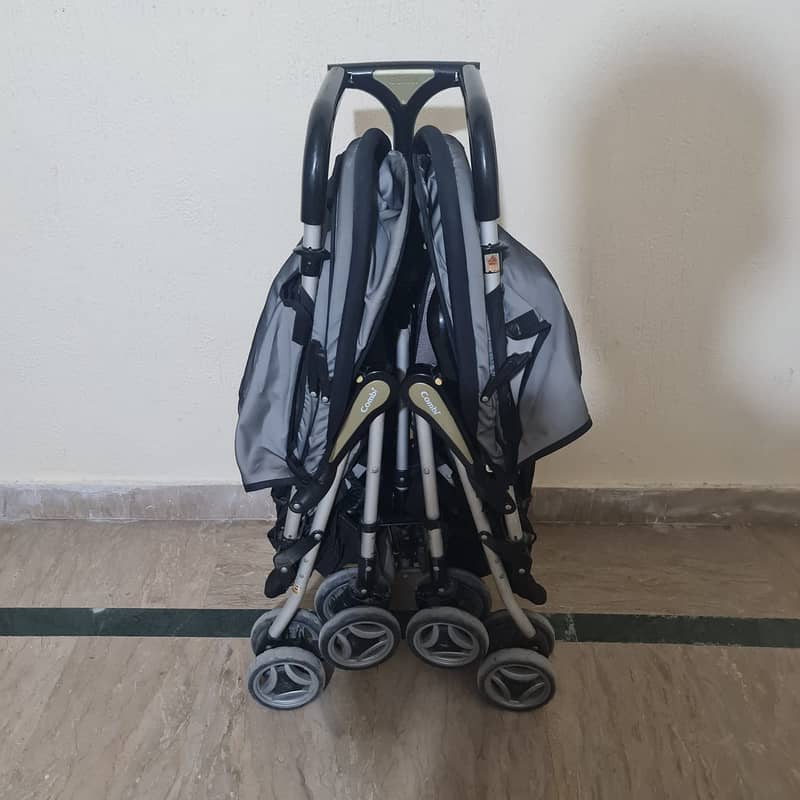 Imported Double Pram for Baby 7