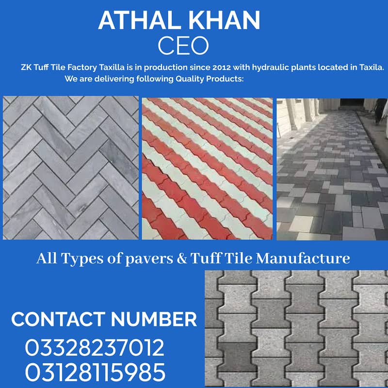 Tiles,Tuff Tiles, Pavers, Kerbstone Blocks, Marble Product 5