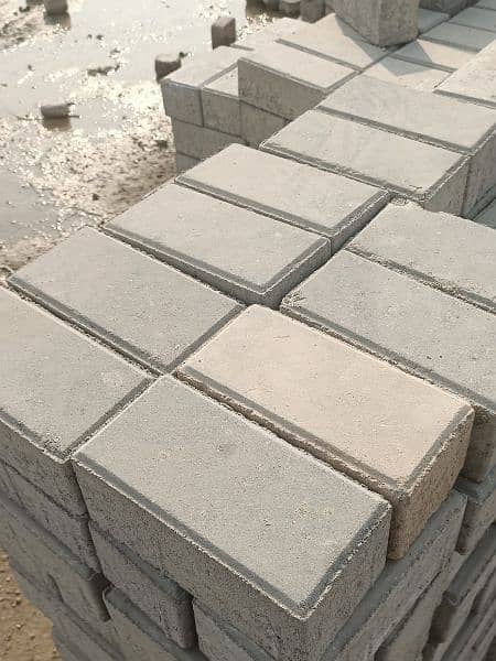 kerb stone and Tuff tiles 1