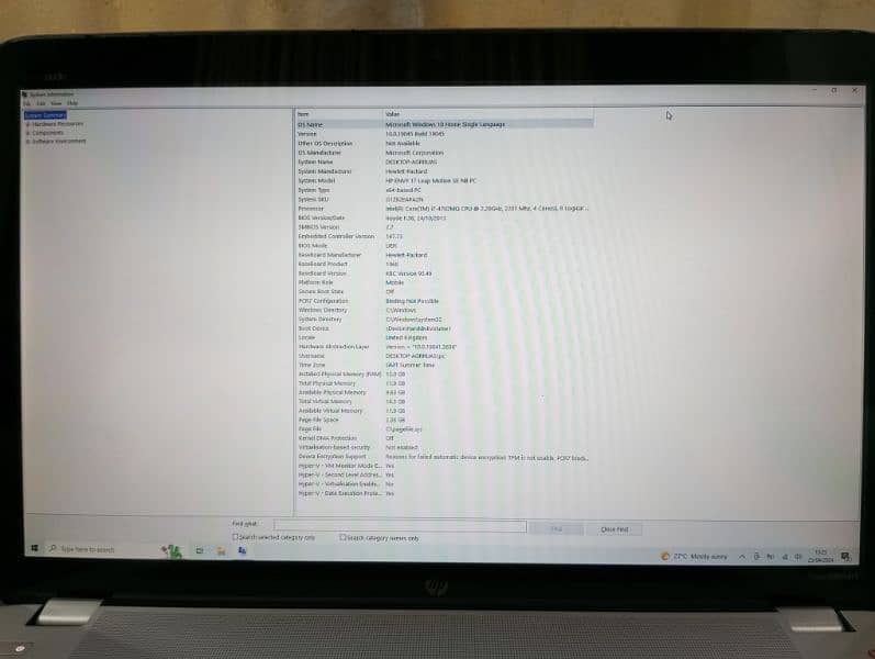 HP with Nvidia 4GB Graphic Card i7 4th Gen 4