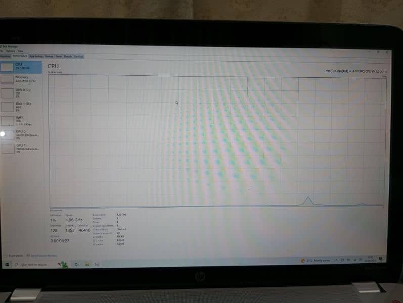 HP with Nvidia 4GB Graphic Card i7 4th Gen 10