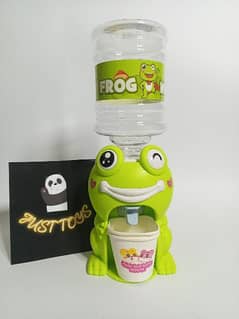 Frog shape mini water dispenser for kids