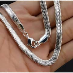 snake chain (silver) 5mm top quality