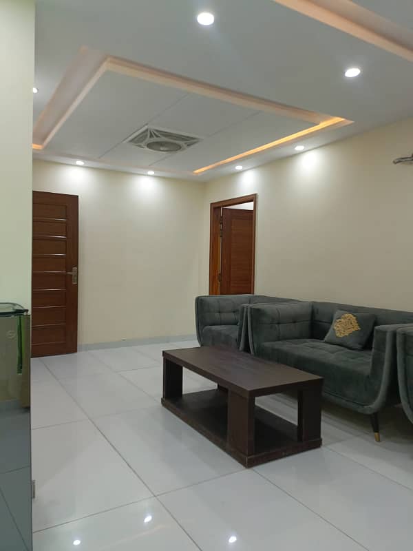 One bed luxury full furnished apartment available for rent in Bahria town Lahore 12