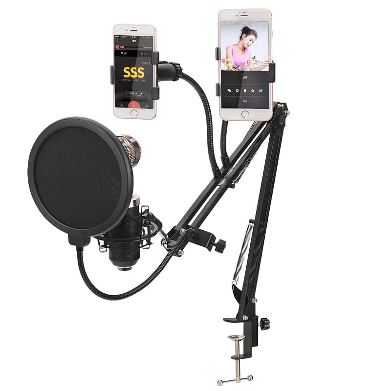 Mic Suspension Arm Stand - Studio Recording Microphone 1