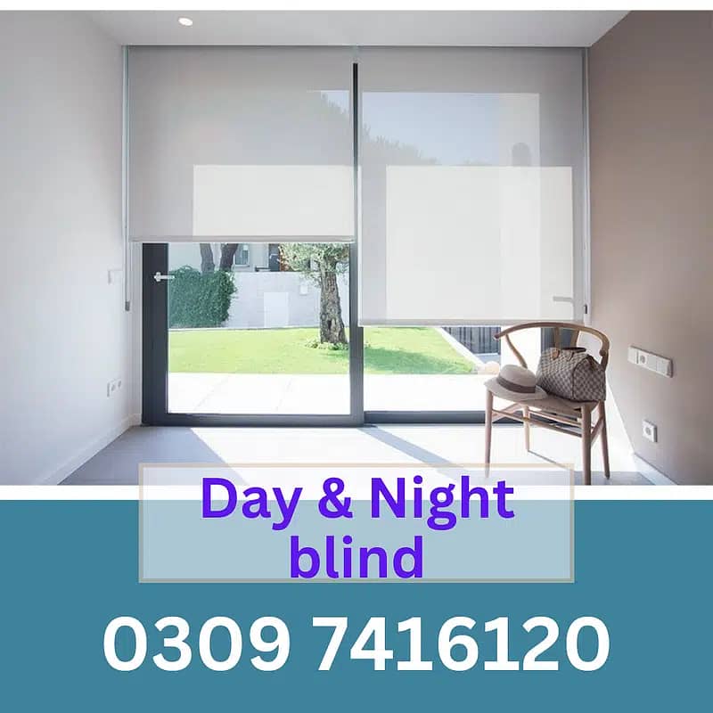 Blackout roller blinds window blinds curtains 4 Homes and Offices 7