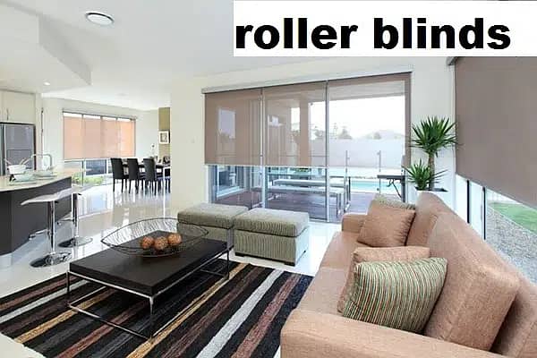 Blackout roller blinds window blinds curtains 4 Homes and Offices 17