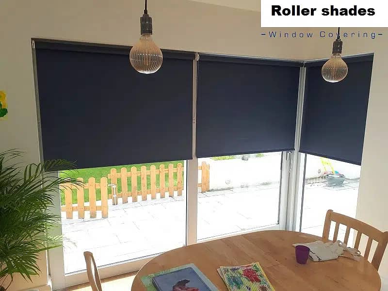 Blackout roller blinds window blinds curtains 4 Homes and Offices 18