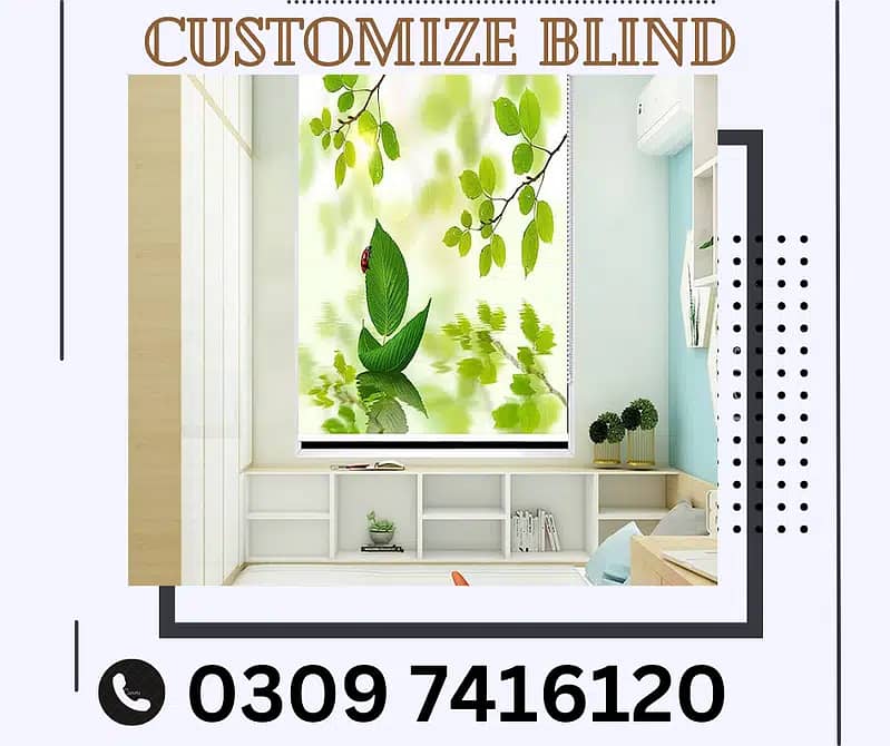 Sun heat block Roller Blind, Wood Blind, Zebra blinds - all new design 4
