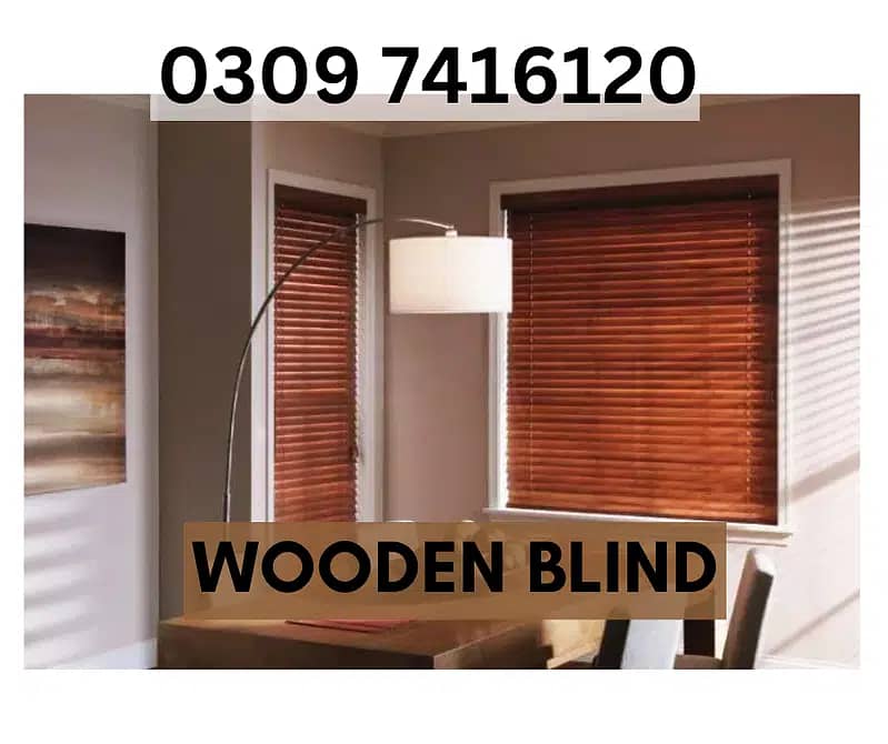Sun heat block Roller Blind, Wood Blind, Zebra blinds - all new design 6