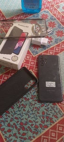 Samsung A13, 4/128 with full Box original Charger 1