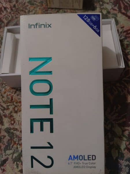Infinix Note 12 6/128 full lush condition 1