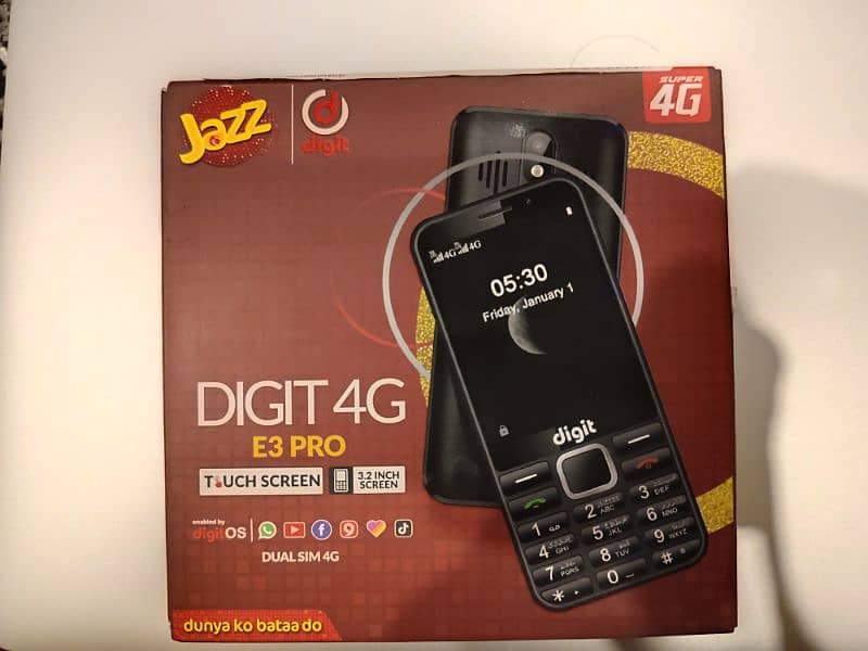 Jazz Digit 4g E3 Pro (1/8)Gb 0