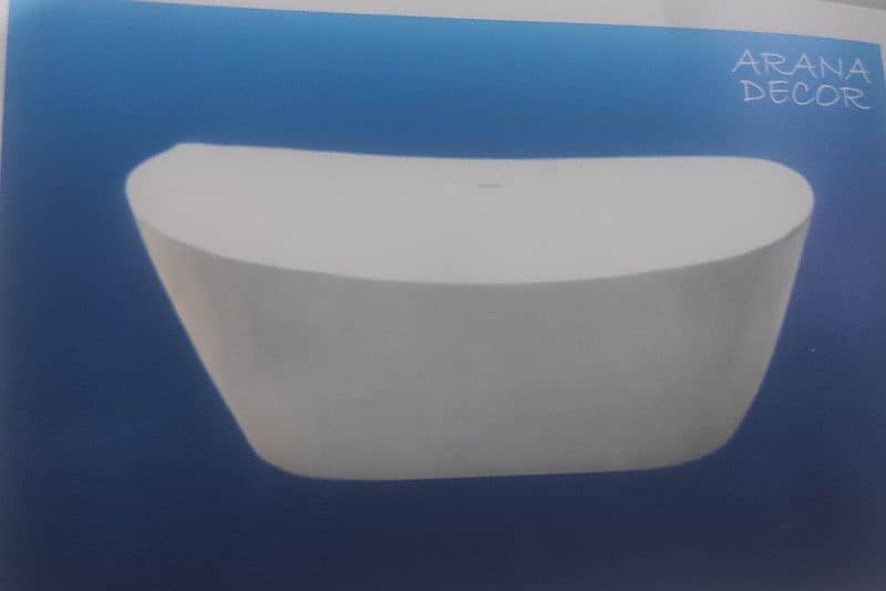 sale on free standing tubs in black and blue color 1