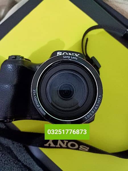 sony camera model DSC H300 5