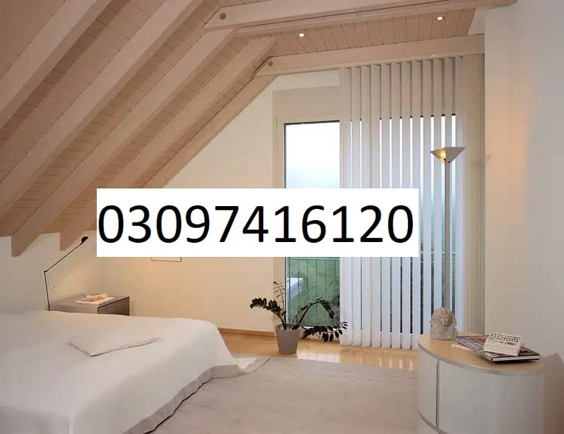 Wooden Blinds, Roller blinds, mini blinds best quality cheap rate 16