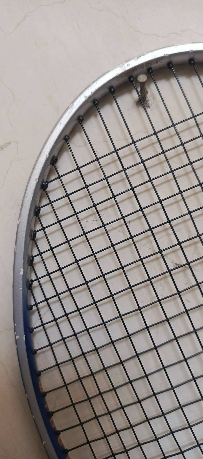 Badminton Racket | Hiqua 150 made in USA weight 84 tension 28 lbs 3