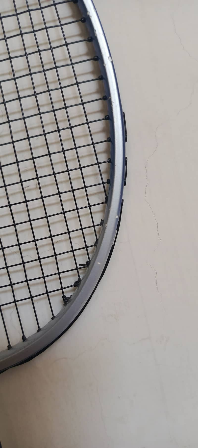 Badminton Racket | Hiqua 150 made in USA weight 84 tension 28 lbs 12