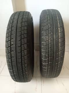 Two Car Tyres ues But like New Suzuki WoganR