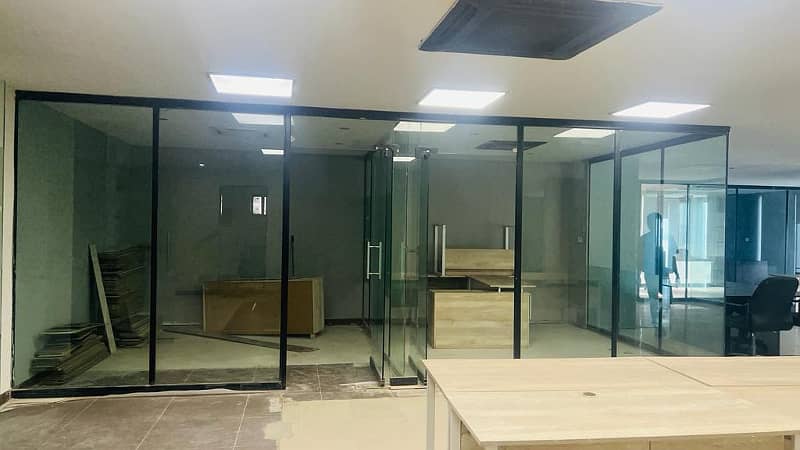 4000 SFT Well Semi Furnished Corporate Office For Rent At Main Boulevard Gulberg 4