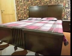bed set/double bed set/wooden bed set/dressing/side tables/furniture