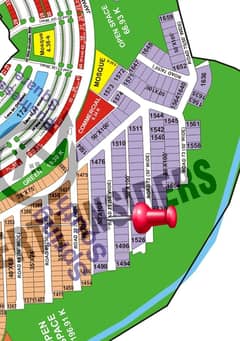 DHA 1 ISB Sec F I Premiere 22 Marla south face Plot for sale 0
