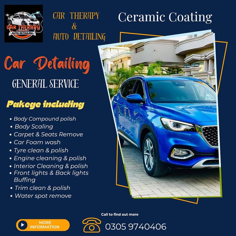 Car Service/Car Detailing/Coating/Car Wash/General Services At Home 1