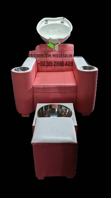 Massage bed /Saloon chair / Barber chair/Cutting chair/ Shampoo unit 11