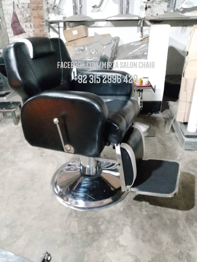 Cutting chair/Barber chair/sloon chair /Massage bed/ Shampoo unit 6