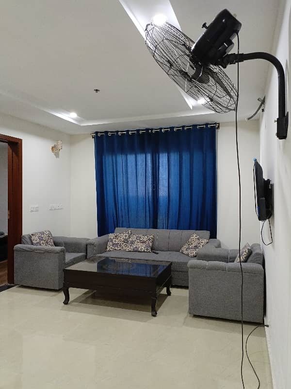 2 bedroom furnish Apartment available for rent Gulberg Heights Gulbarg green Islamabad 6