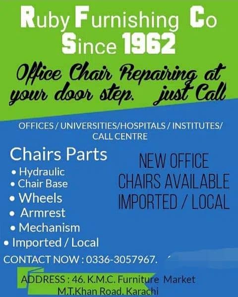 Chair Repair & Parts 1