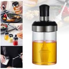 Oil Bottle with Silicone Brush 0