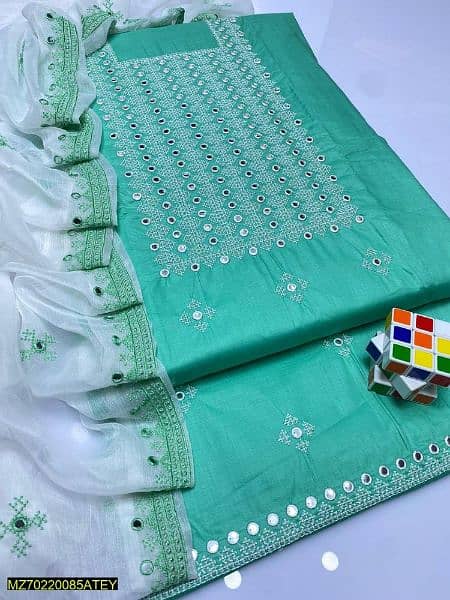 3 pcs Embroidered suite for sale 14