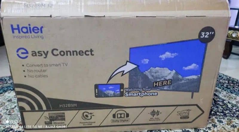Haier Chromecast TV 32" Inch ( Not An Android LED ) 1