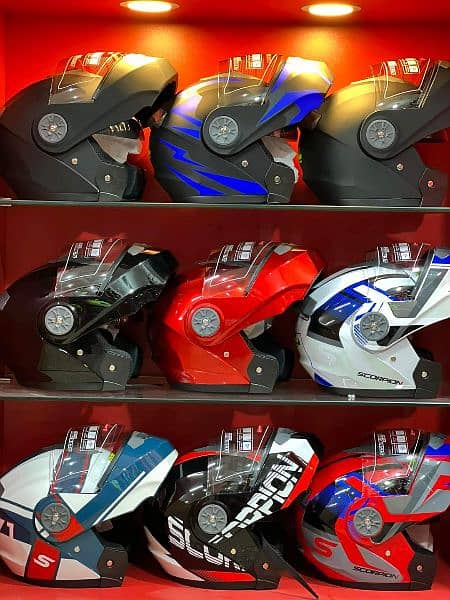 Helmets visior Gloves bikes parts Available 03135131994 jiekai studds 11