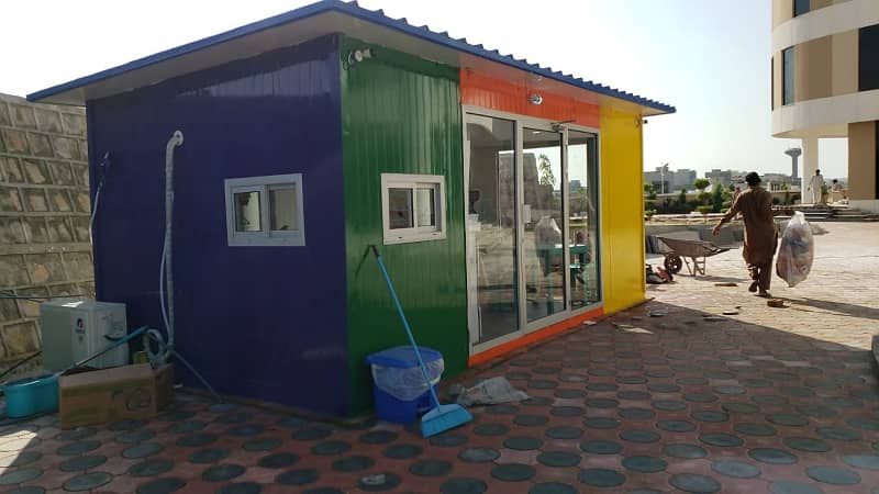 prefab structure cafe container office container portable toilet security cabin 6