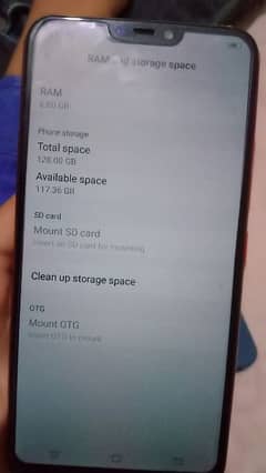 Mobile all ok 6gb ram 128gb rom 10by10 condition charger bi hai 0