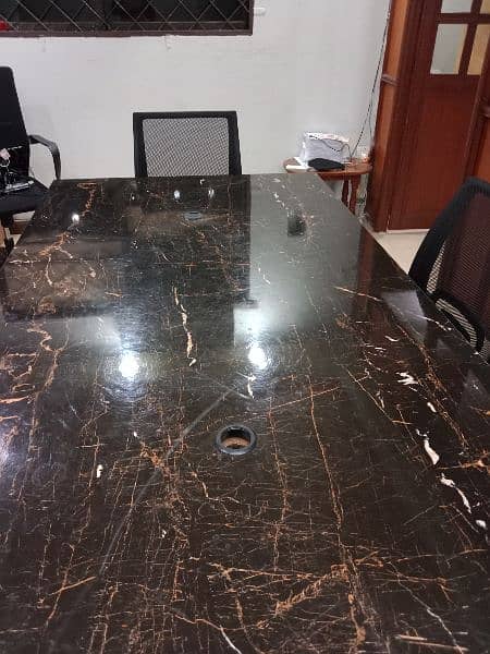 Conference Table & chair table price 45 Thousand 4 Chair 4