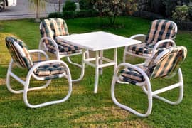 Garden chairs  Garden Table | Rattan Furniture - Terrace Lawn Sofa set