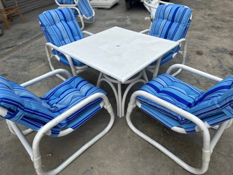 Garden chairs  Garden Table | Rattan Furniture - Terrace Lawn Sofa set 1