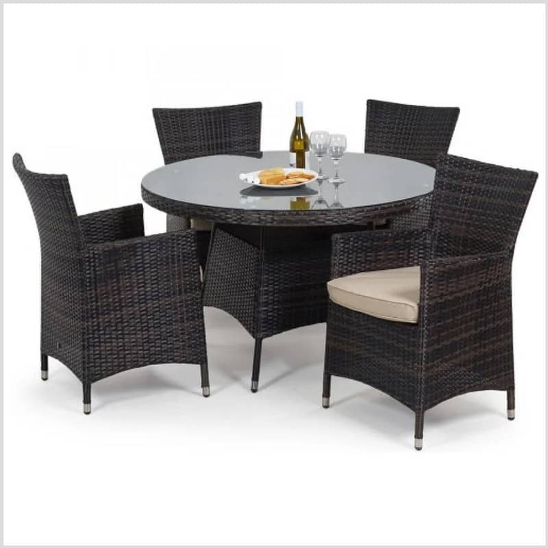 Garden chairs  Garden Table | Rattan Furniture - Terrace Lawn Sofa set 3