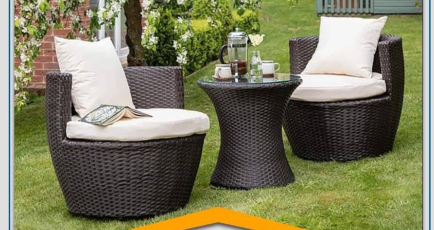 Garden chairs  Garden Table | Rattan Furniture - Terrace Lawn Sofa set 5