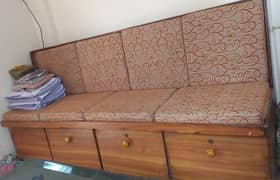4 Seater Sofa Seti with Cabinets For Sell. 0