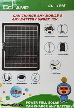 Solar charger outdoor portable power Bank