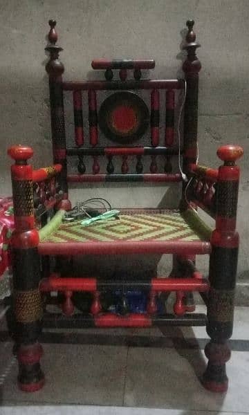 Chinioti Chairs and Table Set 3