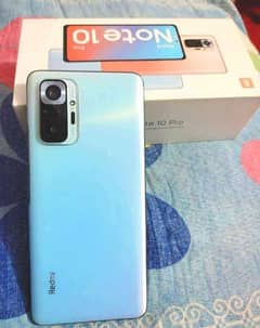 redmi Note 10 4gb 128gb with  box charger rs 23k contact 03017662935