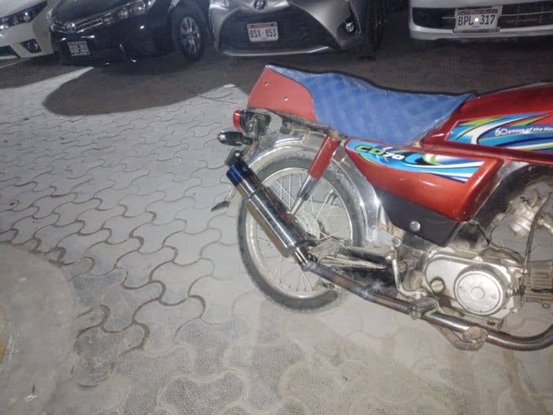 Honda CD70 for sale with exhaust and fire kit 0