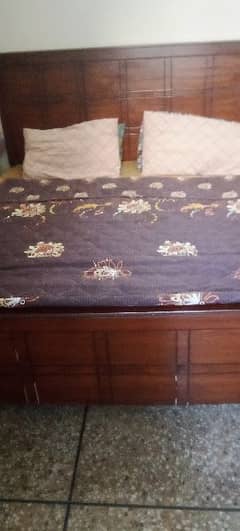 double bed for sale with mattress