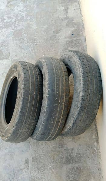 145/80R13 wagonR use tyre for sale 3tyre 1